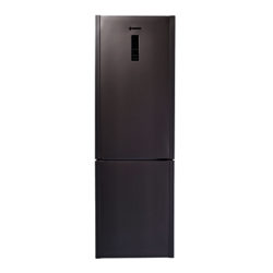 Hoover Wizard HF18XK Freestanding Wi-Fi Fridge Freezer, A+ Energy Rating, 60cm Wide, Stainless Steel